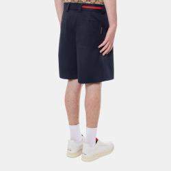 Gucci Blue Cotton Bermuda Shorts IT 48