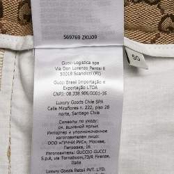 Gucci Brown GG Canvas Track Pants L