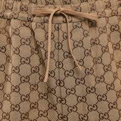 Gucci Brown GG Canvas Track Pants L
