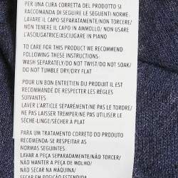 Pre Owned Gucci Blue Cotton Pique Slim Polo T-Shirt XXL