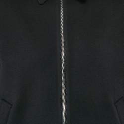 Gucci Navy Blue Wool Zip-Up Jacket M