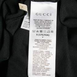 Gucci x Palace Black Logo Print Cotton Crew Neck T-Shirt S
