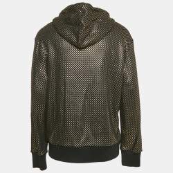 Gucci Black Star Print Cotton Hoodie M