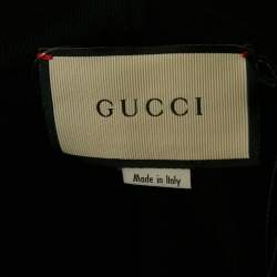 Gucci Black Star Print Cotton Hoodie M