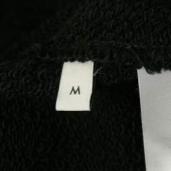 Gucci Black Star Print Cotton Hoodie M