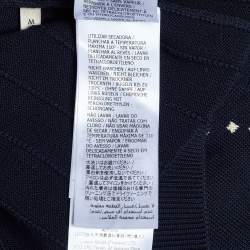 Pre Owned تي شيرت بولو غوتشي نسيج جي جي أرجيل أزرق كحلي مقاس متوسط