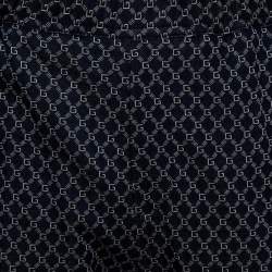 Gucci Navy Blue G Frames Jersey Track Pants M