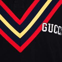 مملوكة مسبقًا تي شيرت غوتشي بولو كبير بيتسبورغ بيراتز قطن أسود M