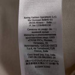 Gucci x The North Face Cream Logo Printed Cotton Short Sleeve T-Shirt M