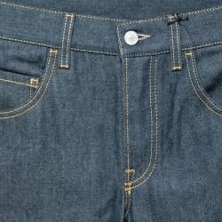 Gucci Blue Denim Straight Fit Jeans S