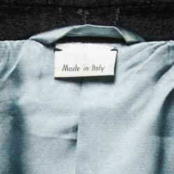 Pre Owned Gucci Black GG Supreme Jacquard Jacket M