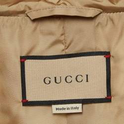 Gucci Love Parade Cream Geometric GG Print Nylon Windbreaker Jacket XL
