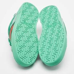Gucci Green GG Crystal Canvas Ace Sneakers Size 41
