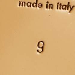 Pre Owned Gucci Black Leather Jordaan Loafers Size 43