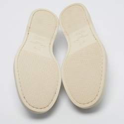 مملوكة مسبقًا حذاء لوفرز غوتشي هورسبيت جلد بني مقاس 42