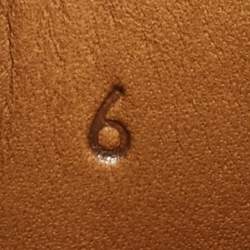 Pre Owned Gucci Brown Leather GG Interlock Web Detail Loafers Size 40