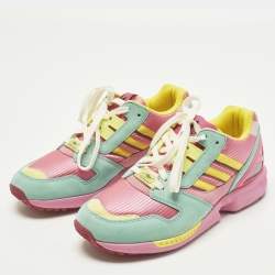 Pre Owned حذاء رياضي غوتشي زد إكس 8000 متعدد الألوان قماش وسويد برباط مقاس 37.5