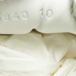 Pre Owned Gucci GG Supreme Size 44 Brown Canvas and Leather Lace Up Sneakers