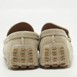 مملوكة مسبقًا حذاء لوفرز غوتشي سويدي بيج مزين هورسبيت مقاس 45