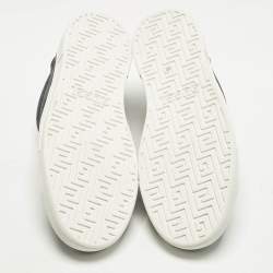 Pre Owned حذاء رياضي غوتشي منخفض من أعلى قماش كريستال جي جي أخضر مقاس 41