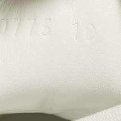 Pre Owned حذاء رياضي غوتشي منخفض من أعلى قماش كريستال جي جي أخضر مقاس 41