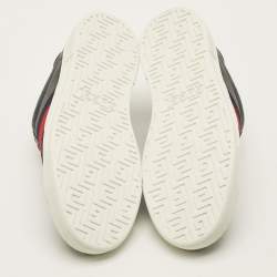 Pre Owned حذاء رياضي غوتشي منخفض من أعلى قماش كريستال جي جي أخضر مقاس 41