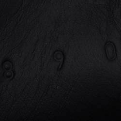 Pre Owned حذاء رياضي غوتشي شيفت جلد أسود حجم 43