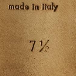 Pre Owned Gucci Size 41.5 Brown Leather Chelsea Boots