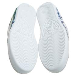 Pre Owned Gucci White Leather Ace Loved Low Top Sneakers Size 41