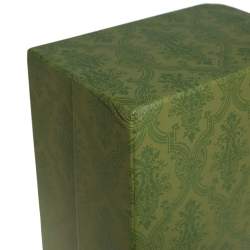 Pre Owned Gucci Cream Leather Rhyton Gucci Logo Low Top Sneakers Size 41 