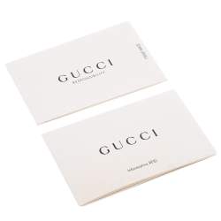 Pre Owned Gucci Black Leather Interlocking G Slip On Loafers Size 44