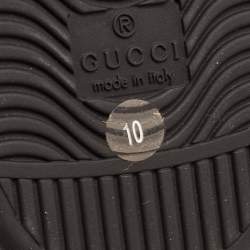 Pre Owned Gucci Multicolor GG Supreme Canvas and Leather Psychedelic Ace Sneakers Size 44