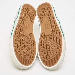 Gucci Cream Canvas Tennis 1977 Sneakers Size 42.5
