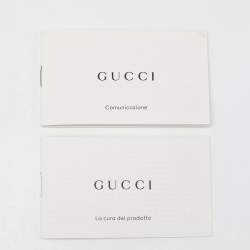 Gucci Brown Leather Jordaan Loafers Size 43.5