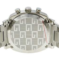 Gucci Silver Stainless Steel Grip YA157302 Men's Wristwatch 40 mm