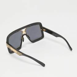 Pre Owned Gucci Black/Gold GG0900S Seasonal Icon Shield Sunglasses