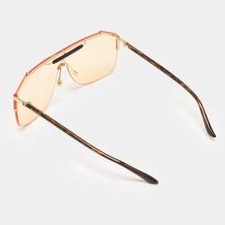 Gucci Peach GG0291S Shield Sunglasses