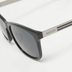 Gucci Black GG0695SA Rectangle Sunglasses