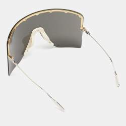 Gucci Black GG1244S Studded Shield Sunglasses
