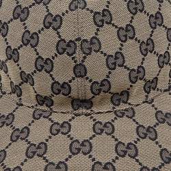 Pre Owned Gucci Blue Original GG Canvas Baseball Cap XXL