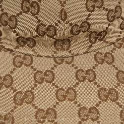 Gucci Beige GG Canvas Baseball Cap S