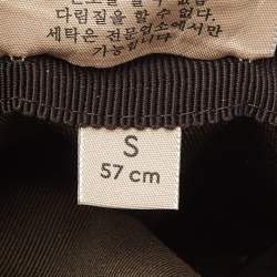 Gucci Beige GG Canvas Baseball Cap S