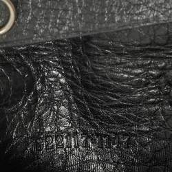 Gucci Black Leather Interlocking G Key Holder