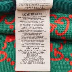 Pre Owned Gucci x Adidas Black Web Trim Leather Bucket Hat S/56 cm