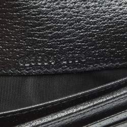 Pre Owned Gucci Black GG Nylon and Leather Off The Grid Passport Holder