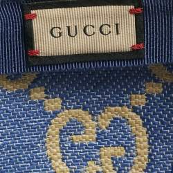 Pre Owned Gucci Beige GG Straw Sacramento Baseball Cap L