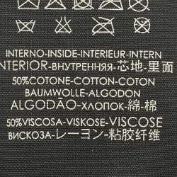 Pre Owned Gucci Black Guccy Stars Leather and Mesh Tucker Cap M