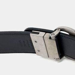 Pre Owned Gucci Double G Buckle Reversible Belt
