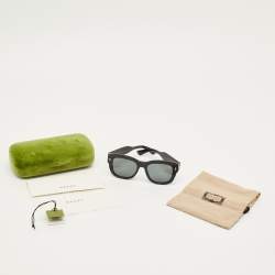 مملوكة مسبقًا نظارة شمسية غوتشي غوتشي GG1110S سوداء مربعة