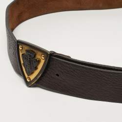 مملوكة مسبقًا حزام غوتشي هيستيريا جلد بني مشبك 95 سم